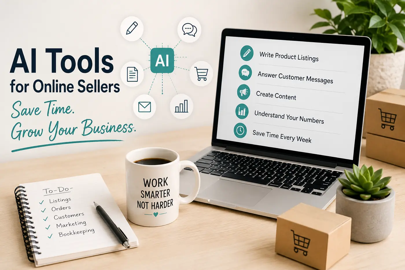 How AI Can Help Online Sellers Save Time, Increase Sales, and Reduce Stress